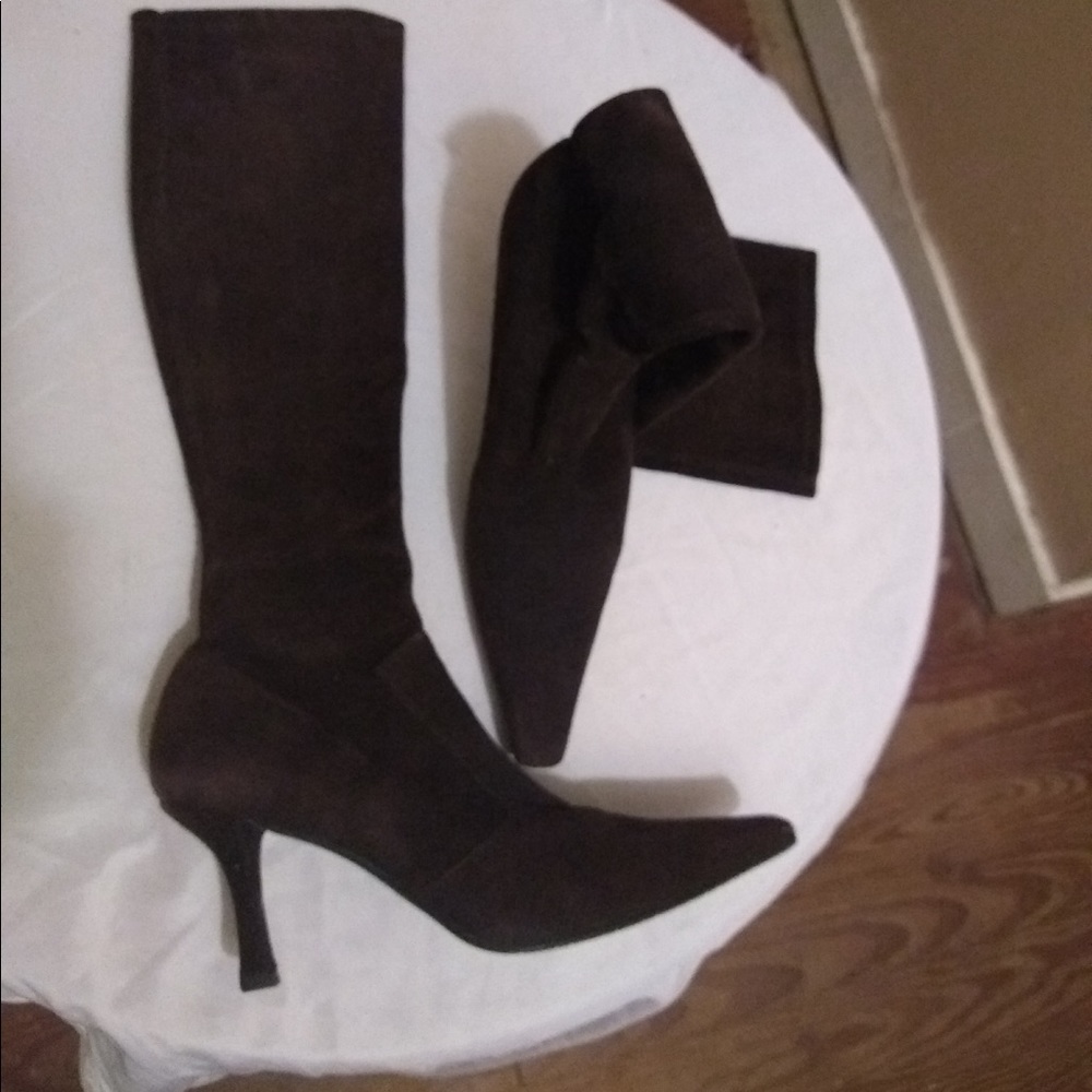 Name brand high heel boots